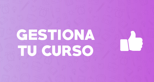 Gestión de cursos